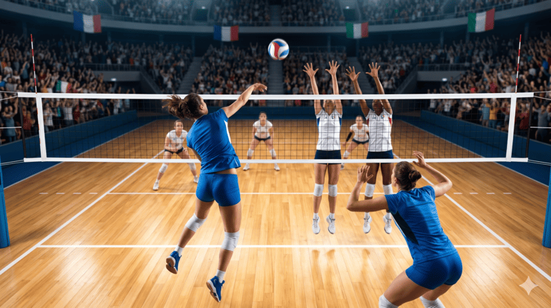Volley amichevole Italia-Francia primavera 2026