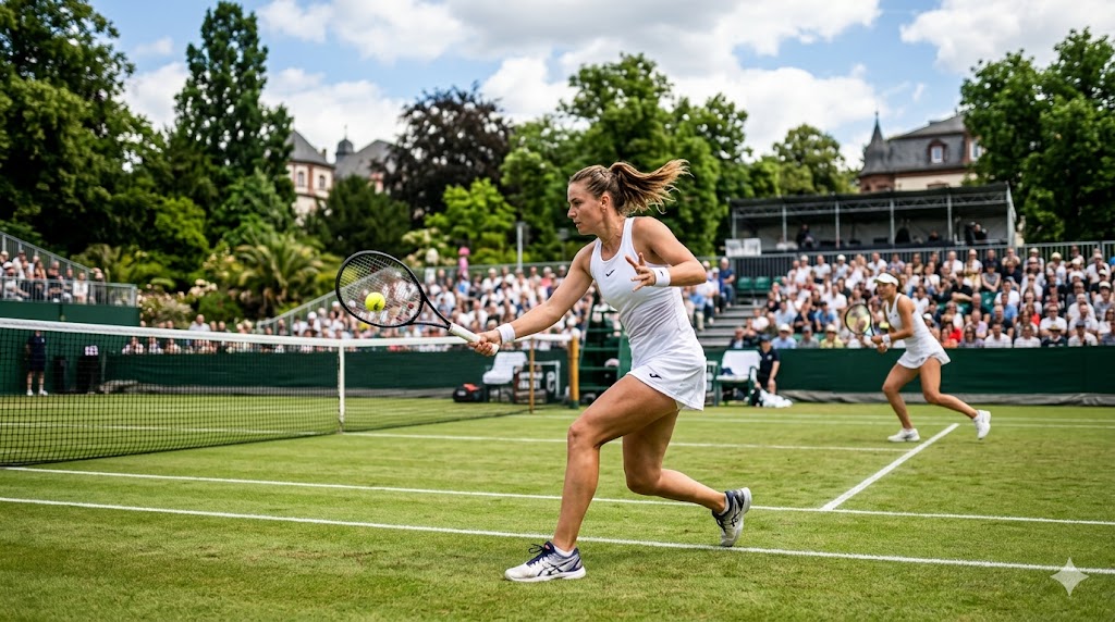 Tennista professionista impegnata nel WTA 500.
