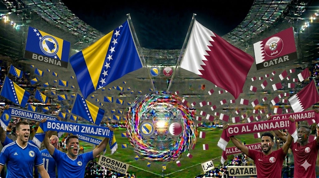 Mondiali, tifosi di Bosia e Qatar prima della sfida.