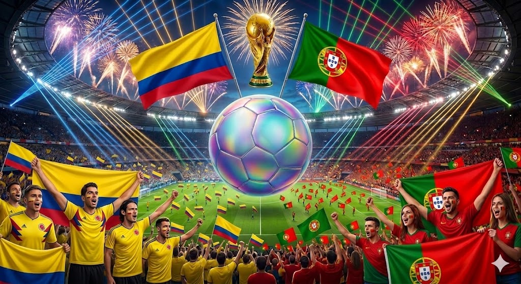 Colombia e Portogallo ai Mondiali 2026.
