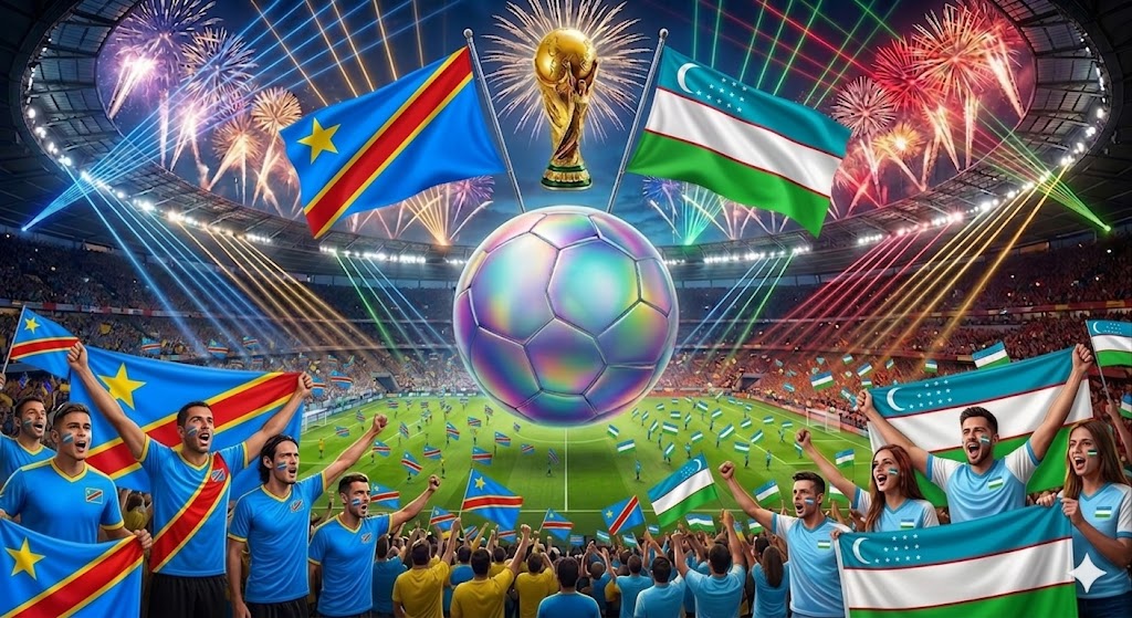 Congo e Uzbekistan ai Mondiali 2026.