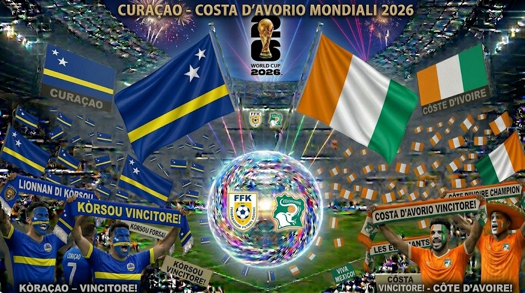 Tifosi esaltatissimi per il match dei Mondiali.