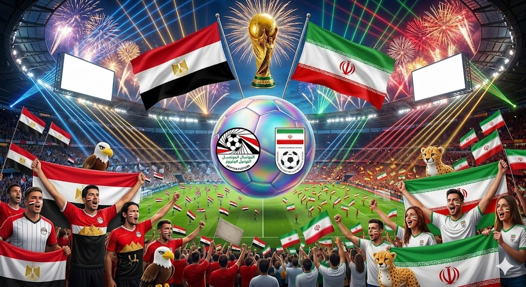 Egitto e Iran pronti a sfidarsi ai Mondiali.