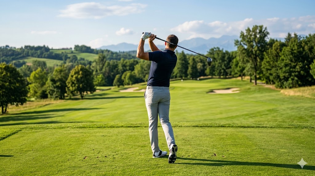 Giocatore professionista di Golf impegnato agli US Open Championship 2026.