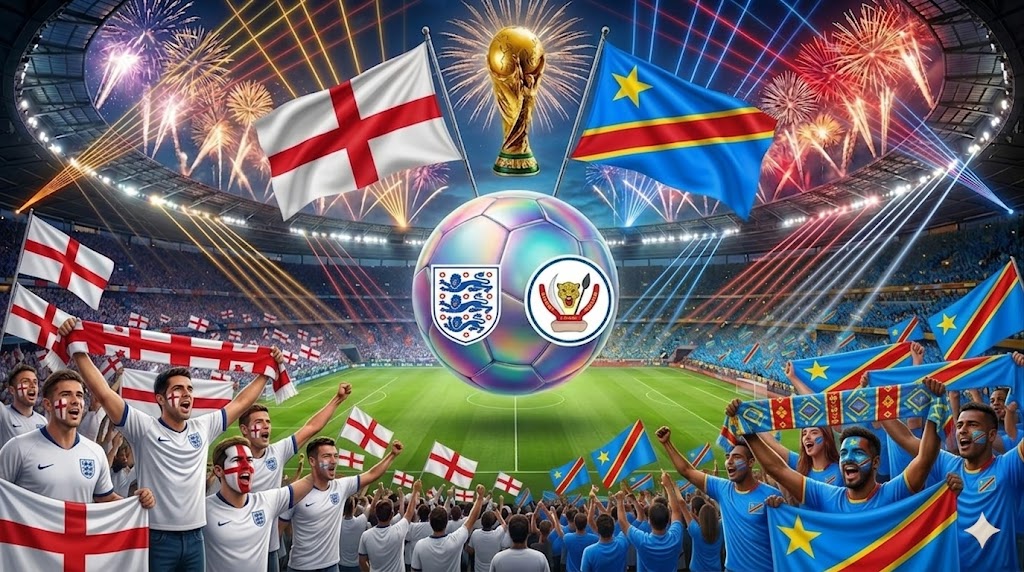Inghilterra - Congo Mondiali 2026