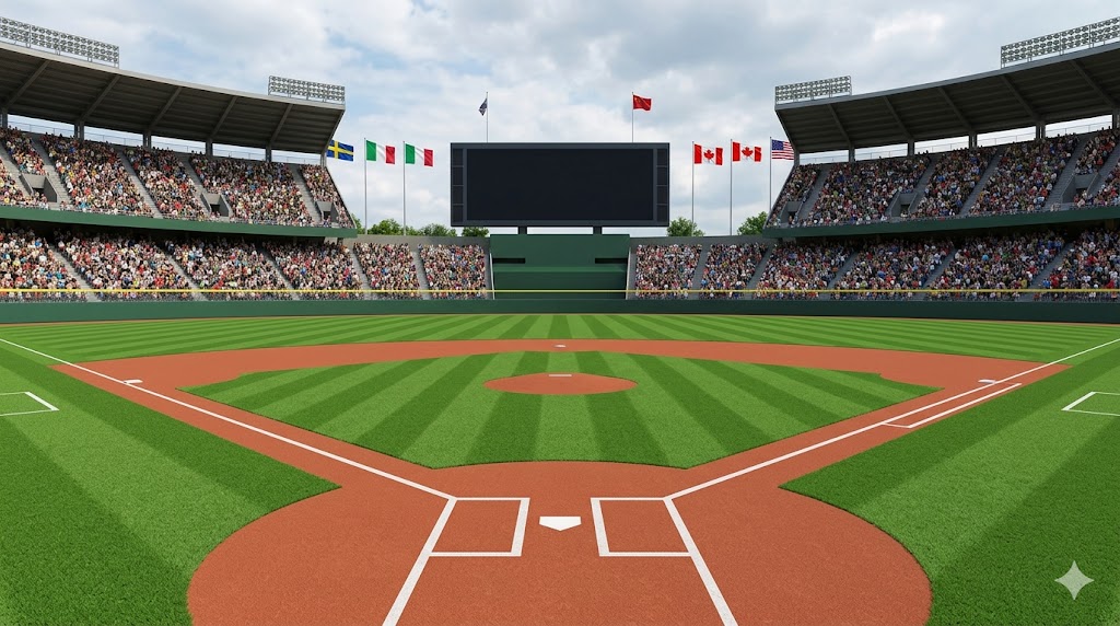 Svoboda Park di Praga pronto alla discesa in campo di italia e Canada per il Mondiale di softball 2026.