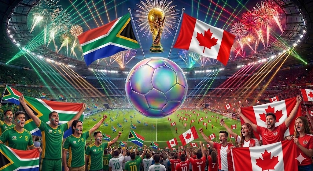 Attesa palpabile per i sedicesimi dei Mondiali 2026 tra Sudafrica e Canada.