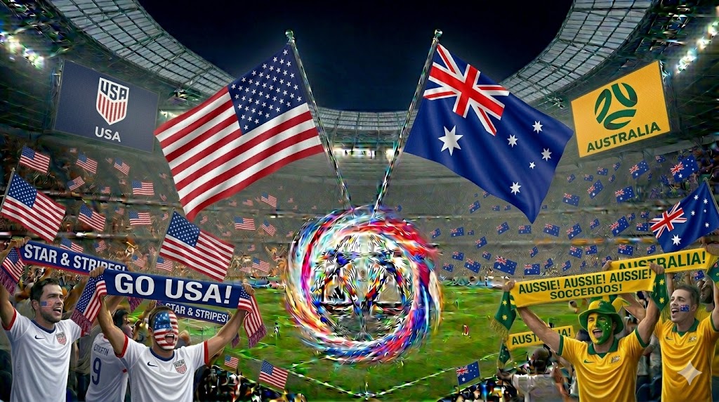 Usa e Australia venerate dai tifosi prima della discesa in campo per i Mondiali di calcio 2026.