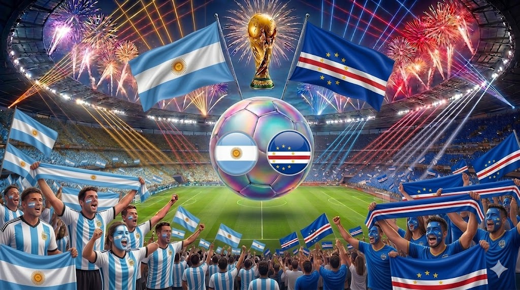 I tifosi di Argentina e Capo Verde si scannano prima dei Mondiali.