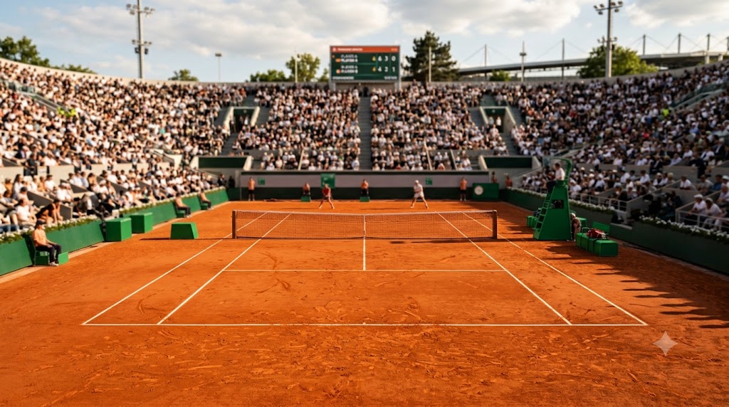 Torneo di Bastad 2025 in corso di svolgimento.