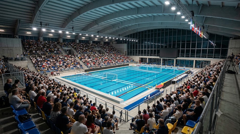 Palazzatto di Sidney pronto per i quarti di finale delle Finals di Word Cup 2026.