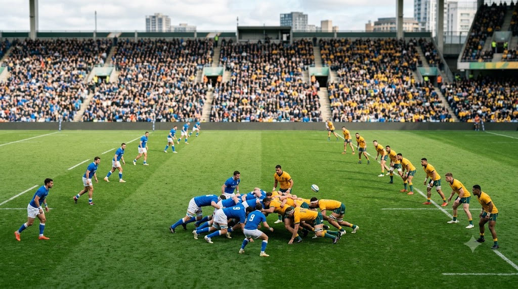 Italia e Australia si sfidano al Nations Championship 2026.