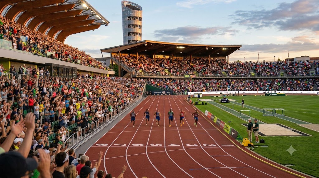 Mondiali Under20 Eugene 2026, batteria dei 100 metri.