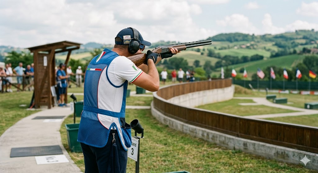 Atelta azzurro spara per la Coppa del Mondo di Lonato 2026