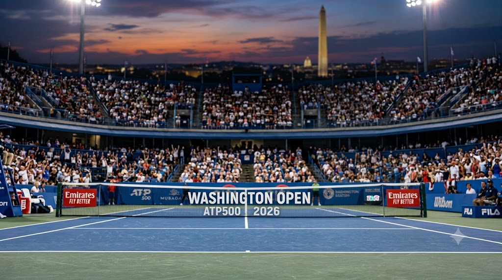 ATP 500 Washington 2026, campo centrale.