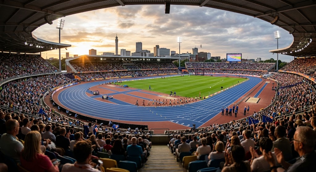 Europei Atletica 13 agosto, immagine panoramica che presenta la giornata.