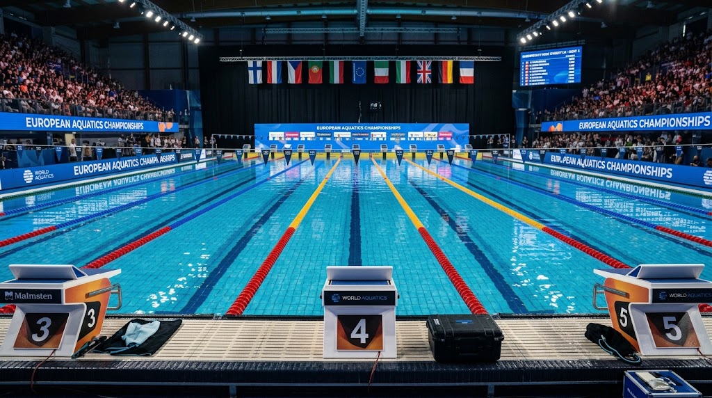 Europei nuoto domenica 16 agosto 2026, ultimi ritocchi prima delle finali.