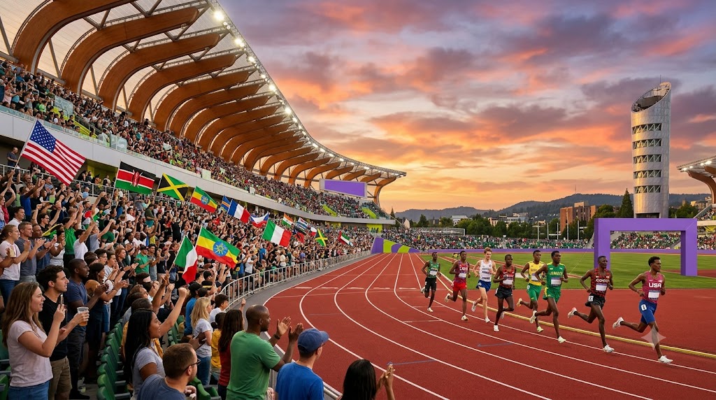 Mondiali Atletica U20 5 agosto, atleti in gara negli 800 metri.