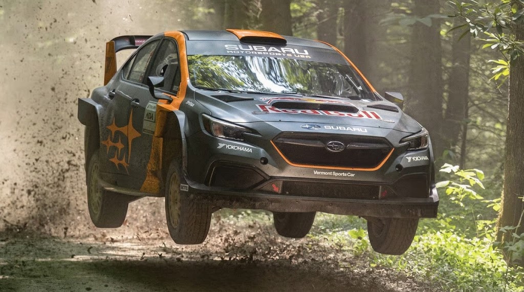 Auto impegnata nel Rally di Paraguay 2026.
