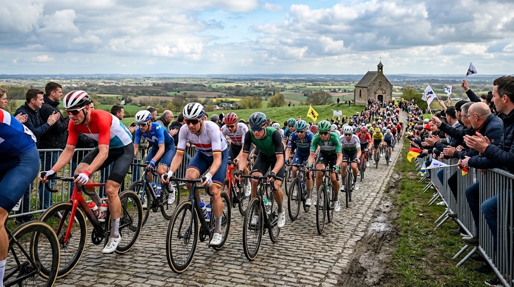 Renewi Tour 2026, tratto di corsa sullo sterrato.