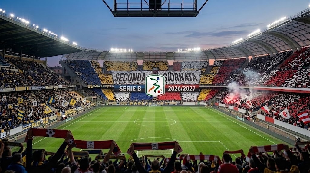 Seconda Giornata Serie B 2026/2027, stadio trepidante.